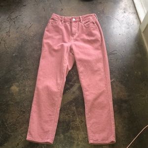 Pink Corduroy Pants